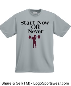 Augusta Adult NexGen Wicking T-Shirt Design Zoom